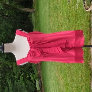 NWT Loft Bow Front Sleeveless Top with Ribbon Detail